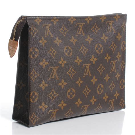 louis vuitton monogram canvas toiletry 26 cosmetic pouch case